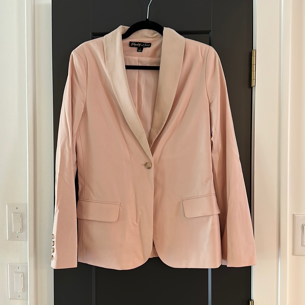 Elizabeth & James pink blazer size 8